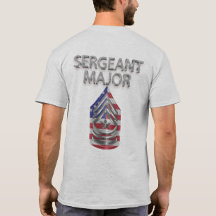 Sergeant Major Anpassad rank T Shirt