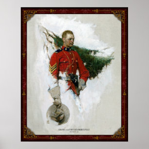 Sergeant of the North Väster Mounted Police - 1919 Poster