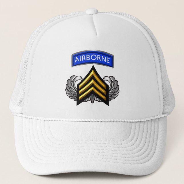 Sergeant SGT Luftburen Keps (Framsida)