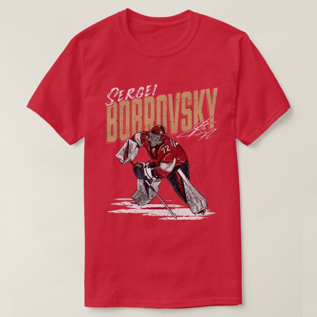 Sergei Bobrovsky Chisel T Shirt (Design framsida)