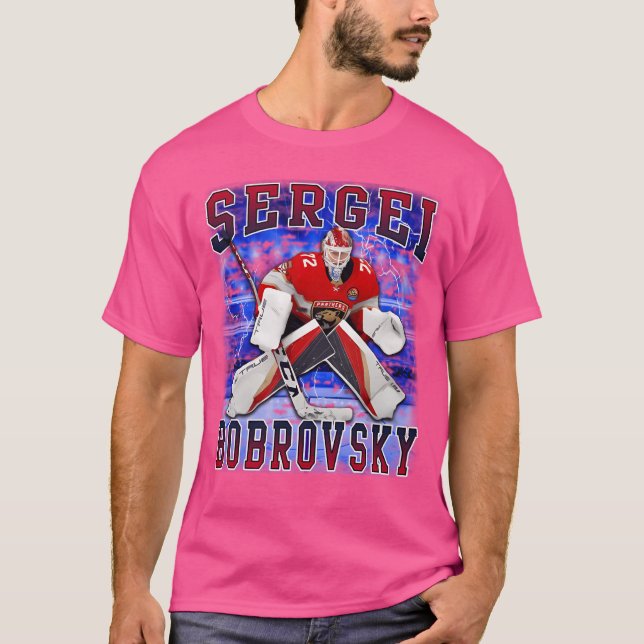 Sergei Bobrovsky T Shirt (Framsida)