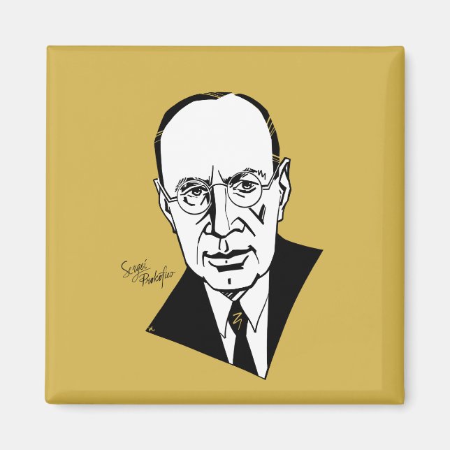 Sergei Prokofiev Magnet (Framsidan)