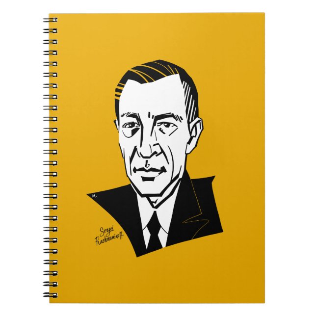 Sergei Rachmaninoff Anteckningsbok (Framsidan)