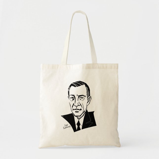 Sergei Rachmaninoff Tygkasse (Framsidan)