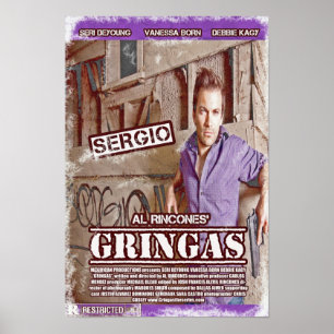 Sergio - Gringas filmaffisch Poster