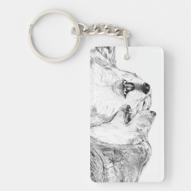 Sergranat-Keychain Nyckelring (Framsidan)