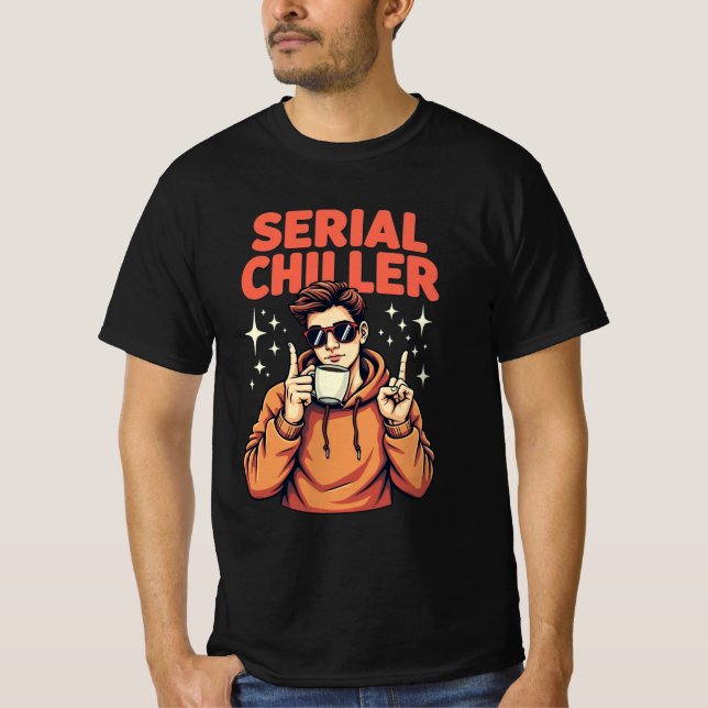 Serial Chiller T-Shirt (Framsida)