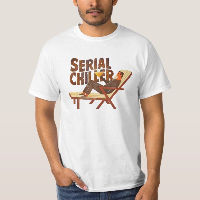 Serial Chiller T Shirt (Framsida)