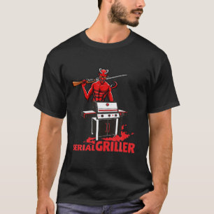 Serial Griller, Barbecue, Fars dag, Barbecue T Shirt