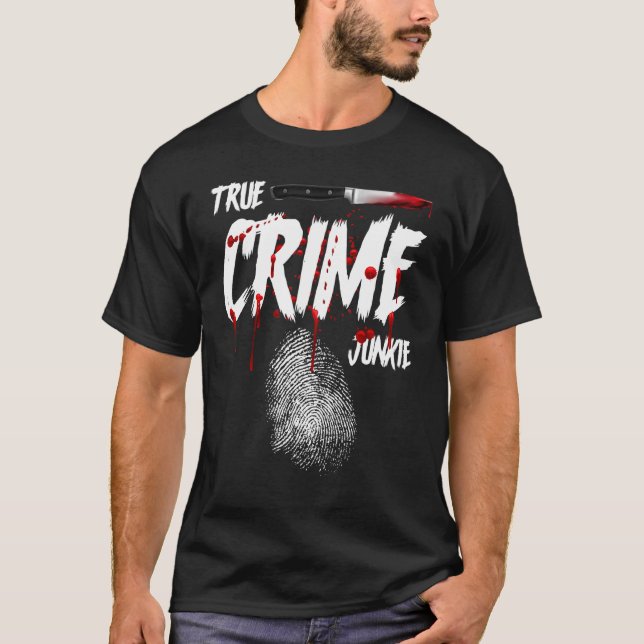 Serial Killer Documentaries Älskare & True Crime J T Shirt (Framsida)