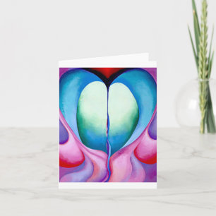 Serie 1, nr 8, Georgia O'Keeffe Kort