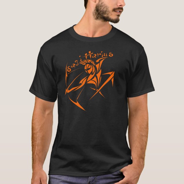 Serie 1 Sagittariusorange T-shirt (Framsida)