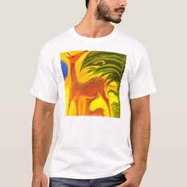 Serie av lyckliga djur t-shirt