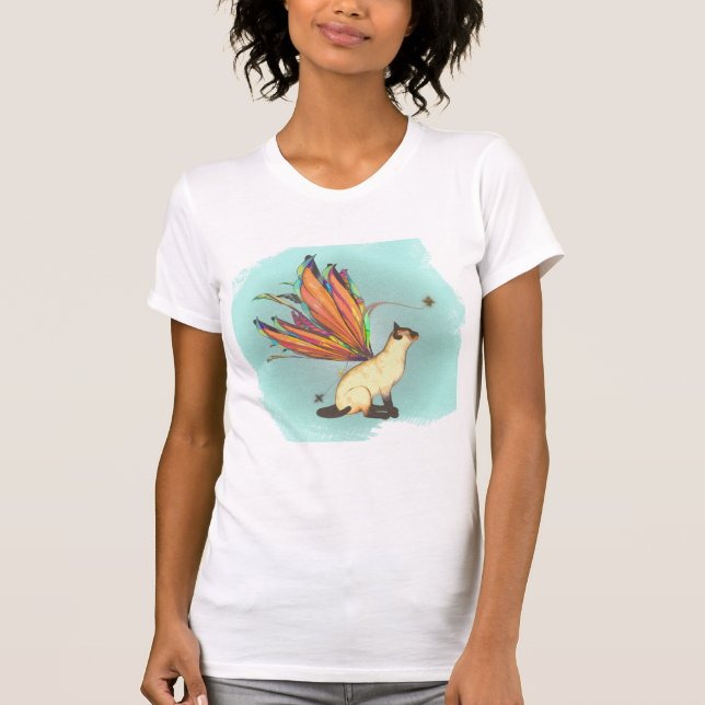 Serie en Fae kattungeT-tröja 5 av 6 T Shirt (Framsida)