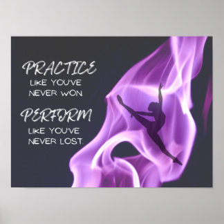 Serie för inspirationsdansare - två Poster