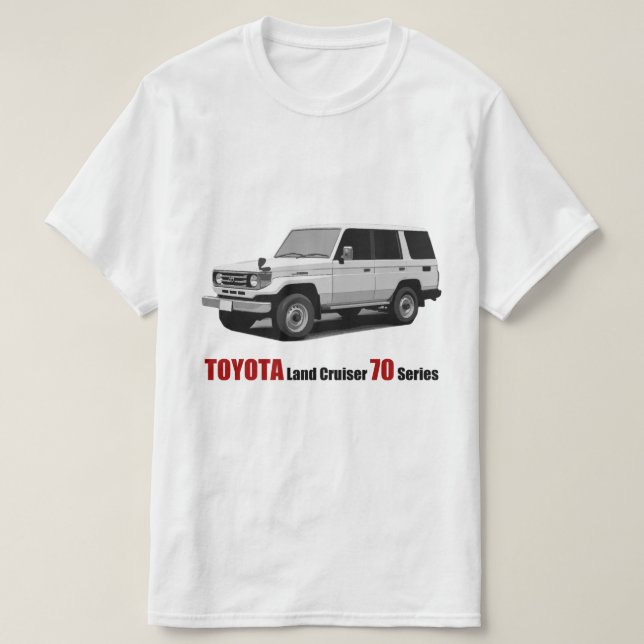 Serie HZJ77 för Toyota landkryssare 70 Tröja (Design framsida)