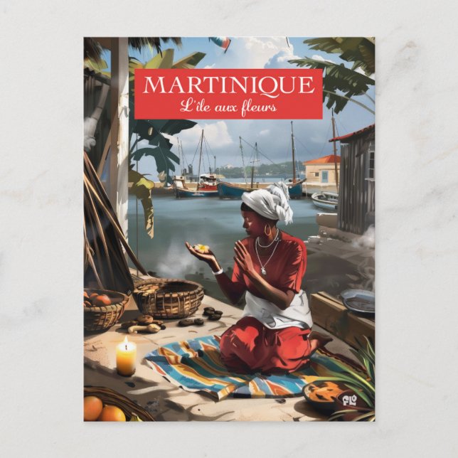 Série L'île aux Fleurs 2ZFT67-14 Vykort (Framsida)