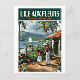 Série L'île aux Fleurs 2ZFT67-16 Vykort