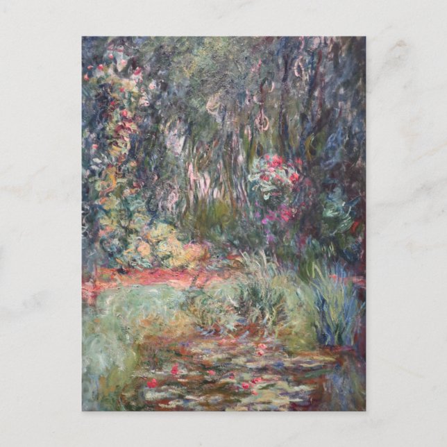 Serie med Näckrosor av Claude Monet vykort (Framsida)