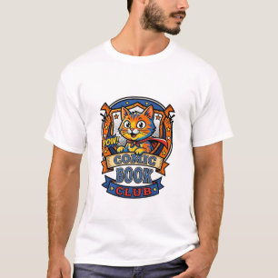 Seriebokskatt Kattmamma Presentidé - Seriebokskatt T Shirt
