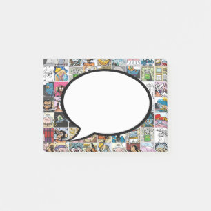 Seriebubbla Min Meddelande Post-it-lappar Post-it Block