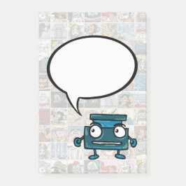 Seriebubbla Mitt meddelande Post-it-lappar Post-it Block