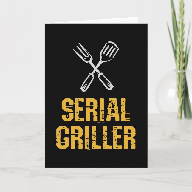 Seriell griller Grill BBQ Master Grill cutlery Kort (Framsida)