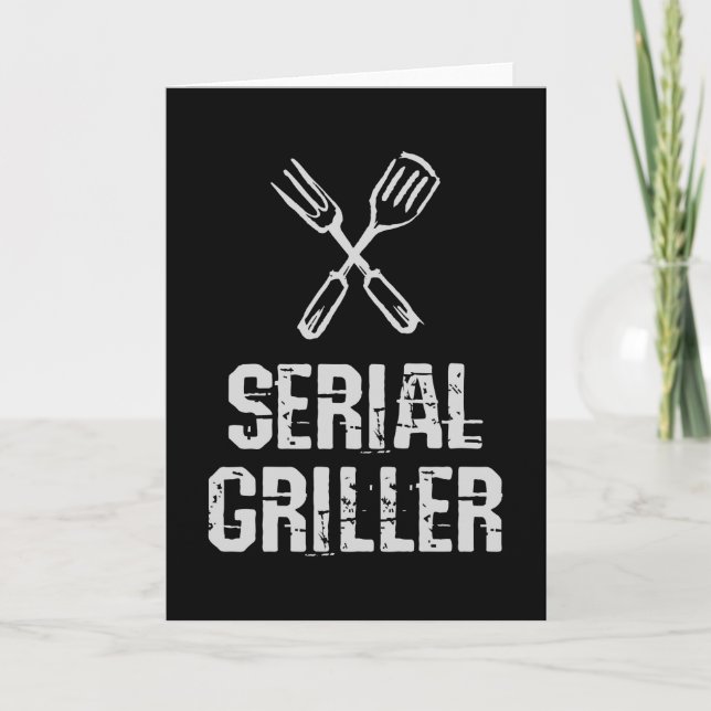 Seriell griller Grill BBQ Master Grill cutlery Kort (Framsida)