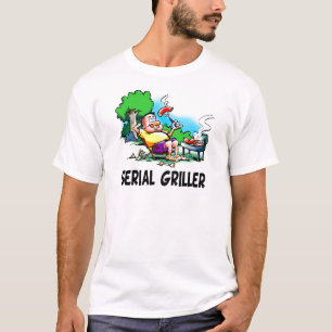 Seriell GrillerBBQ-fanatiker T-shirt