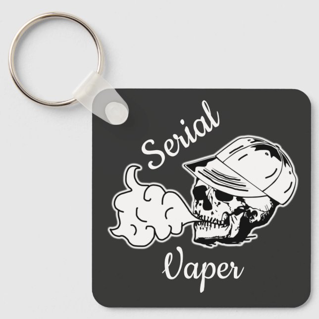 Seriell Vaper Pro-förångningskedja Nyckelring (Framsida)