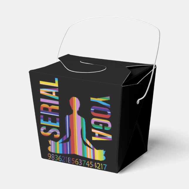 Seriell yoga - förmånslåda presentaskar (Framsidan Sidan)