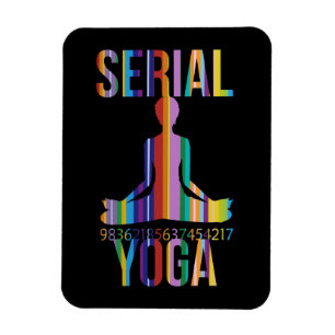 Seriell yoga - magnet