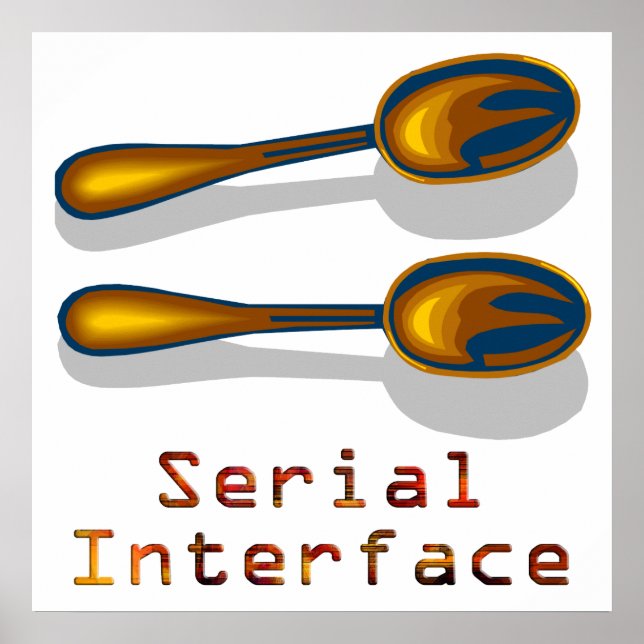 Seriellt gränssnitt poster (Framsidan)