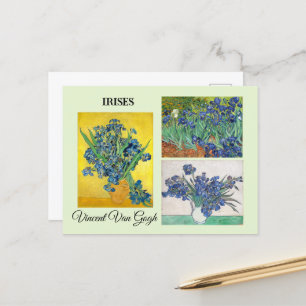 Serien Iris av Vincent Van Gogh Vykort