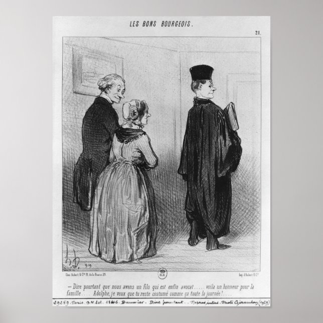 Serien Les Bons Bourgeois Poster (Framsidan)