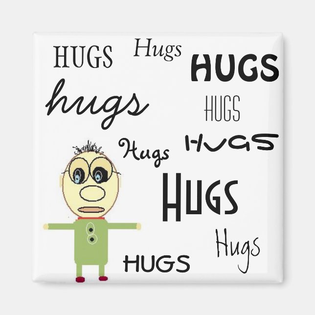 Serien "LITTLE GUY" Magnet (Framsidan)