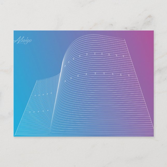 Serien Oscar Niemeyer Vykort (Framsida)