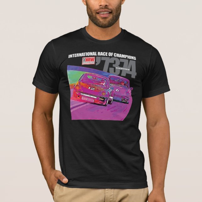 Serietävling för HRW 1973-74 IROC T Shirt (Framsida)