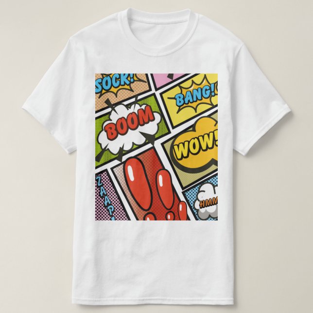 Serieteckensnittsfontän! T Shirt (Design framsida)