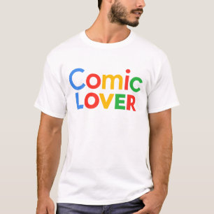 Serietecknare Fet Design T Shirt
