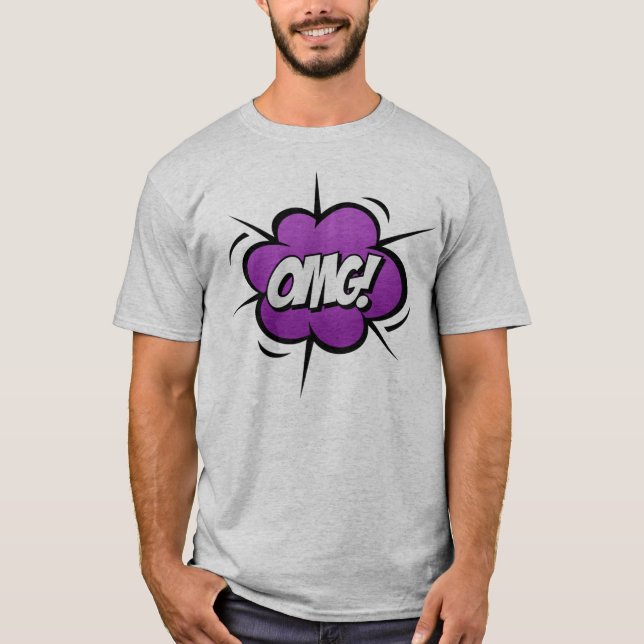 Serieteckning OMG-Utrop T Shirt (Framsida)