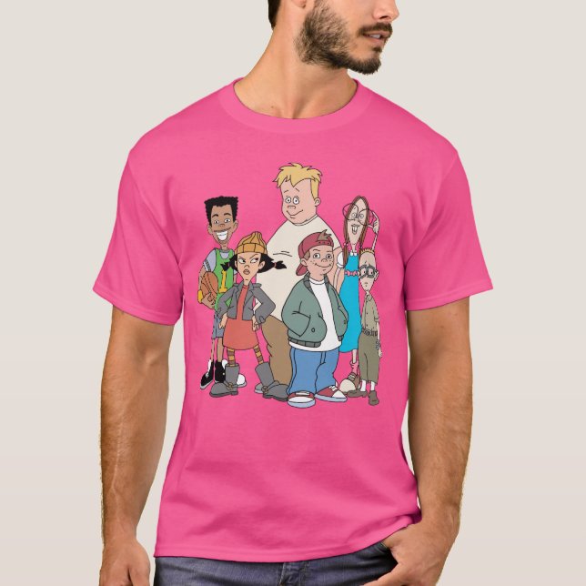 Serieteckning present t shirt (Framsida)