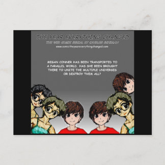 Serietidning: Det år allt förändrades Vykort