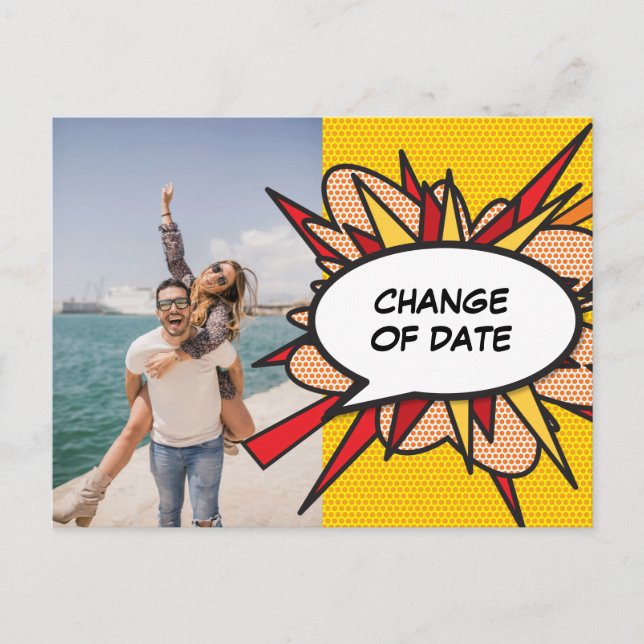 Serietidning - Rolig seriealbum för ändring av dat Vykort (Framsida)