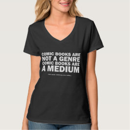 serietidningar är inte en genre t-shirt