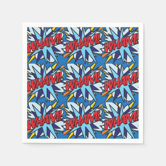 Serietidnings-BOOM Pappersservett (Framsidan)