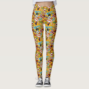 Serietidnings Pop Art Explosioner Leggings