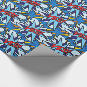 Serietidnings Pop Art JA Presentpapper