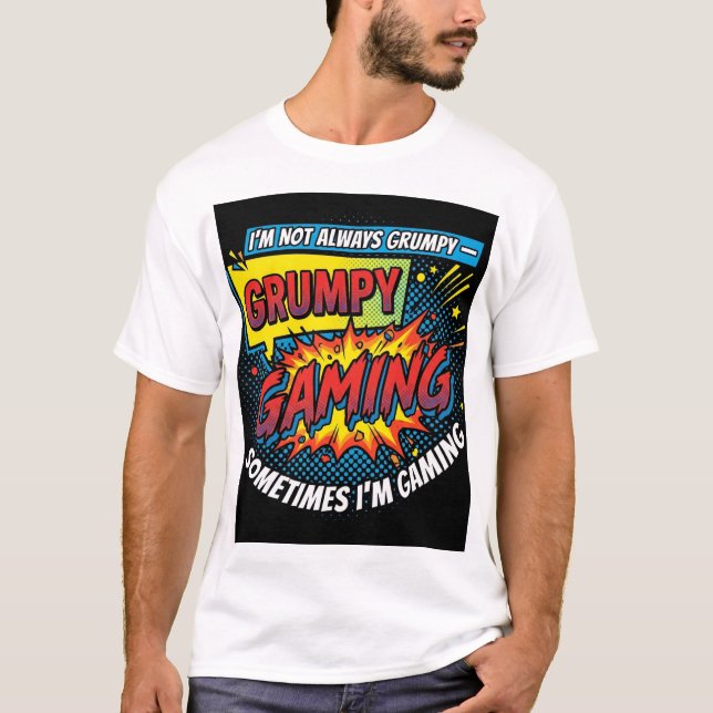 Serietidnings Pop Art T-Shirt Present (Framsida)