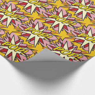 Serietidnings Popkonst POP Presentpapper